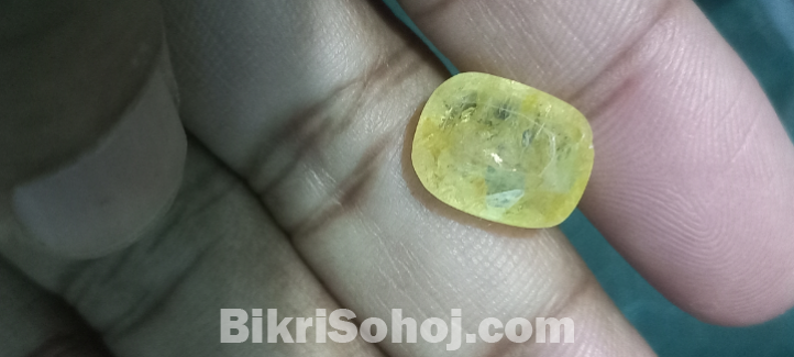 Yellow shafayer stone